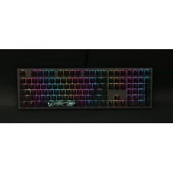 Ducky Shine 7 klawiatura Gaming USB Niemiecki Czarny, Szary