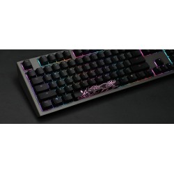 Ducky Shine 7 klawiatura Gaming USB Niemiecki Czarny, Szary