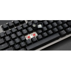 Ducky Shine 7 klawiatura Gaming USB Niemiecki Czarny, Szary