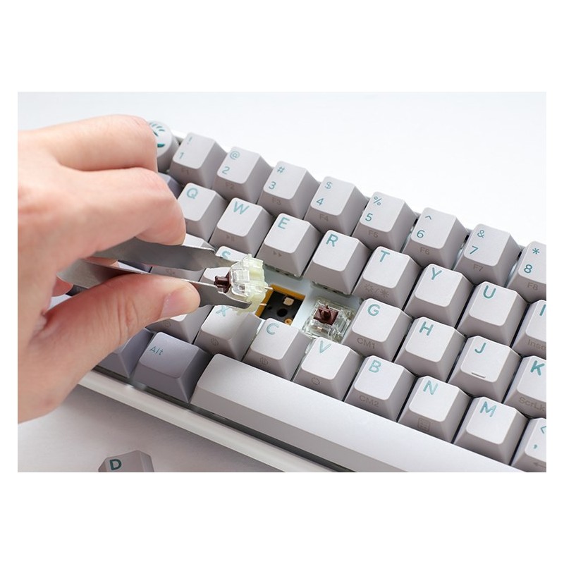 Ducky One 3 SF klawiatura Gaming USB QWERTY Angielski Szary