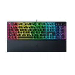 Klawiatura Razer Gaming Keyboard Ornata V3 RGB LED light, RU, Przewodowa, Czarny, Razer Mecha-Membrane, Klawiatura numeryczna