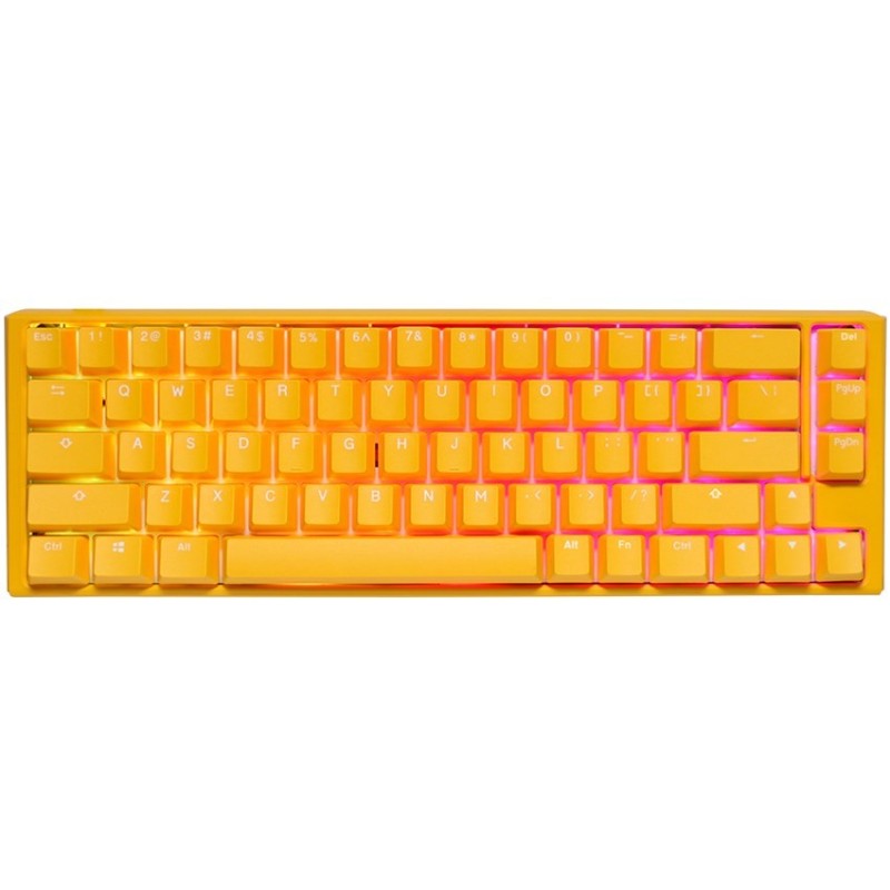 Ducky One 3 Yellow SF klawiatura Gaming USB US English Żółty