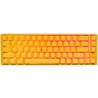 Ducky One 3 Yellow SF klawiatura Gaming USB US English Żółty