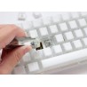 Ducky One 3 Aura White Mini klawiatura Gaming USB QWERTY Amerykański międzynarodowy Biały