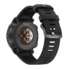 Polar Grit X Pro - Titanium - Zegarek sportowy z paskiem - perforowana skóra - szary - Rozmiar paska: M/L - Wyświetlacz 3 cm