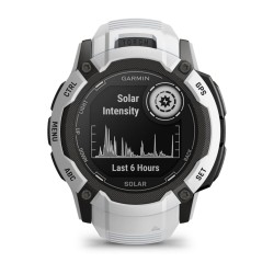 Garmin Instinct 2X Solar 2,79 cm (1.1") MIP 50 mm Cyfrowy 176 x 176 px Ekran dotykowy Biały GPS