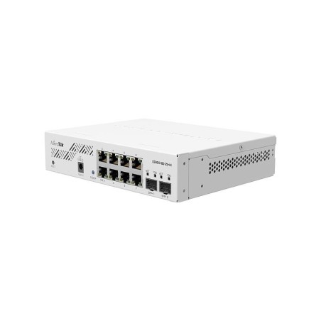 Mikrotik CSS610-8G-2S+IN łącza sieciowe Gigabit Ethernet (10/100/1000) Obsługa PoE Biały