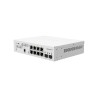 Mikrotik CSS610-8G-2S+IN łącza sieciowe Gigabit Ethernet (10/100/1000) Obsługa PoE Biały Mikrotik CSS610-8G-2S+IN łącza sieciowe Gigabit Ethernet (10/100/1000) Obsługa PoE Biały