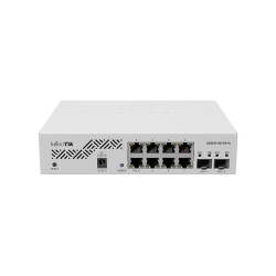 Mikrotik CSS610-8G-2S+IN łącza sieciowe Gigabit Ethernet (10/100/1000) Obsługa PoE Biały