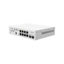Mikrotik CSS610-8G-2S+IN łącza sieciowe Gigabit Ethernet (10/100/1000) Obsługa PoE Biały