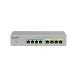NETGEAR MS108TUP Nie zarządzany L2 2.5G Ethernet (100/1000/2500) Obsługa PoE Szary