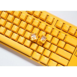 Ducky One 3 TKL klawiatura Gaming USB QWERTY Angielski Żółty