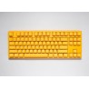 Ducky One 3 TKL klawiatura Gaming USB QWERTY Angielski Żółty