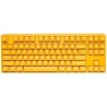 Ducky One 3 TKL klawiatura Gaming USB QWERTY Angielski Żółty