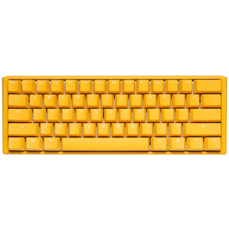 Ducky One 3 Mini Yellow klawiatura Gaming USB QWERTY US English Żółty