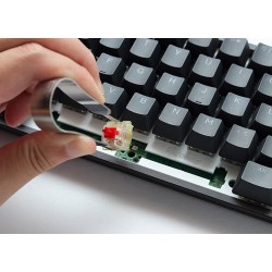 Ducky One 3 klawiatura Gaming USB QWERTY Angielski Żółty