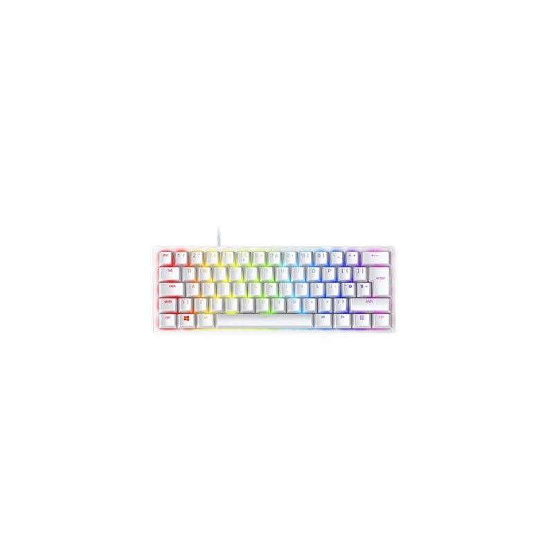 Razer | Optyczna klawiatura do gier | Łowca Mini 60% | Klawiatura do gier | Przewodowe | Światło LED RGB | RU | Rtęć | Złącze