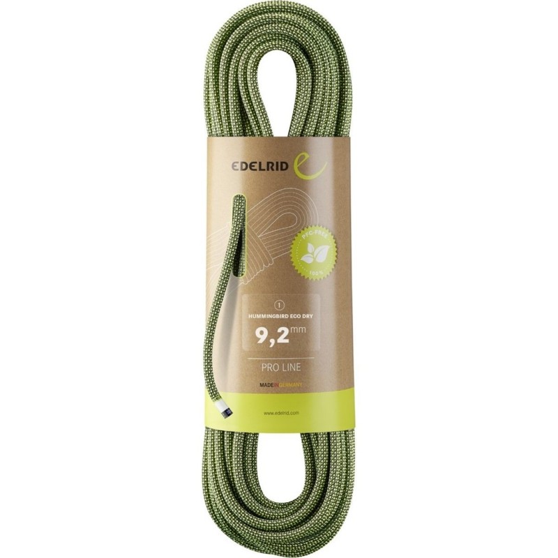 Lina hummingbird eco dry 9,2mm 70m-night-citrus EDELRID