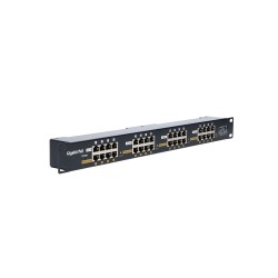 Extralink Gigabit PoE Injector 16 Portowy 16x 1000Mb/s RJ45, Obudowa Rack