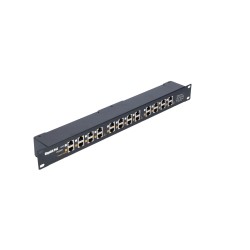 Extralink Gigabit PoE Injector 12 Portowy 12x 1000Mb/s RJ45, Obudowa Rack