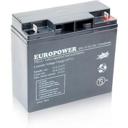 Akumulator AGM EUROPOWER serii EPL 12V 17Ah