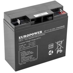 Akumulator AGM Europower | EP 17-12 12V / 17Ah