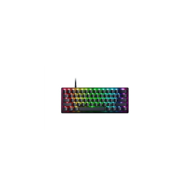 Razer | Mini klawiatura do gier | Huntsman V3 Pro | Klawiatura do gier | Przewodowe | Skandynawski | Czarny | Analogowy optyczny