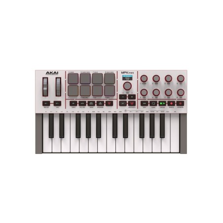 AKAI MPK MINI 4 WHITE - Mini klawiatura sterująca