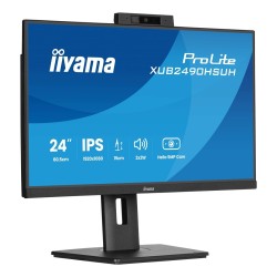 Monitor Iiyama TFT XUB2490HSUH IPS 24''//HDMI/DP/USB/Webcam/hoev - Płaski ekran - 60,5 cm