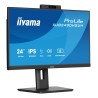 Monitor Iiyama TFT XUB2490HSUH IPS 24''//HDMI/DP/USB/Webcam/hoev - Płaski ekran - 60,5 cm