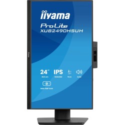 Monitor Iiyama TFT XUB2490HSUH IPS 24''//HDMI/DP/USB/Webcam/hoev - Płaski ekran - 60,5 cm
