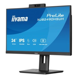 Monitor Iiyama TFT XUB2490HSUH IPS 24''//HDMI/DP/USB/Webcam/hoev - Płaski ekran - 60,5 cm