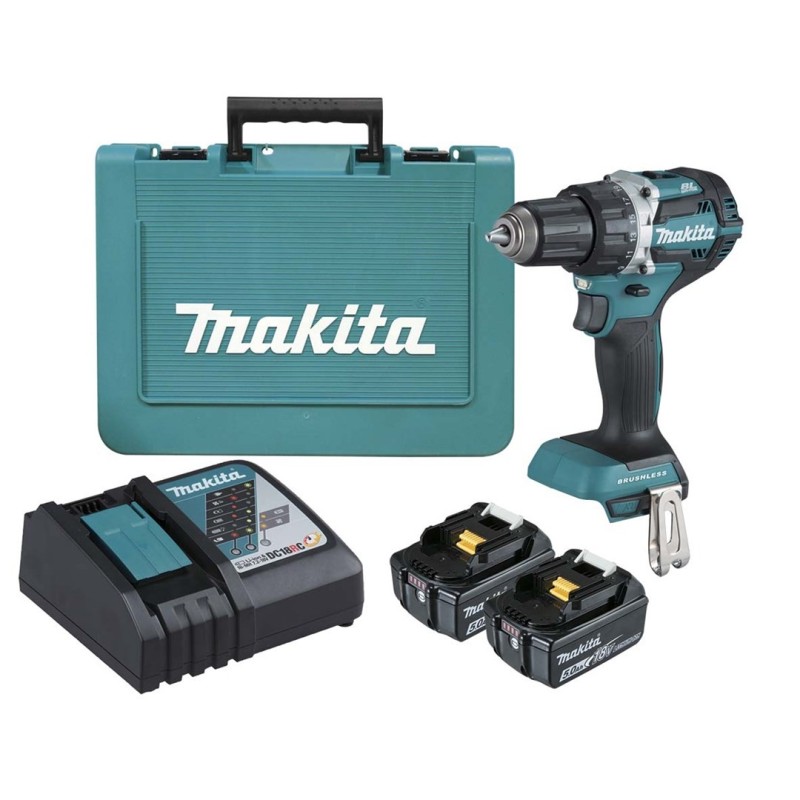 Makita DDF484RTE wiertło 2000 RPM 1,2 kg Czarny, Niebieski Makita DDF484RTE wiertło 2000 RPM 1,2 kg Czarny, Niebieski