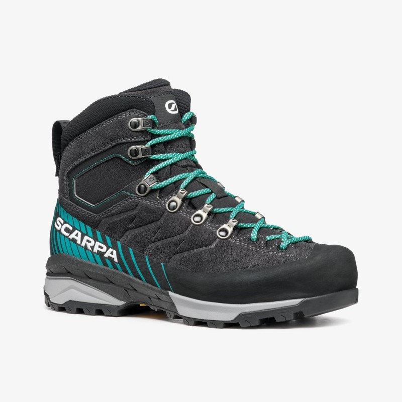Scarpa MESCALITO TRK GTX WOMAN Damski Dorosły Antracyt, Zielony Scarpa MESCALITO TRK GTX WOMAN Damski Dorosły Antracyt, Zielony