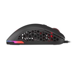 Mysz dla graczy Genesis Xenon 800 lekka 16000 DPI PMW3389 RGB Czarna gamingowa