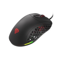 Mysz dla graczy Genesis Xenon 800 lekka 16000 DPI PMW3389 RGB Czarna gamingowa