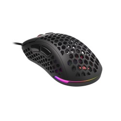 Mysz dla graczy Genesis Xenon 800 lekka 16000 DPI PMW3389 RGB Czarna gamingowa