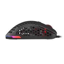 Mysz dla graczy Genesis Xenon 800 lekka 16000 DPI PMW3389 RGB Czarna gamingowa