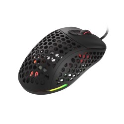 Mysz dla graczy Genesis Xenon 800 lekka 16000 DPI PMW3389 RGB Czarna gamingowa