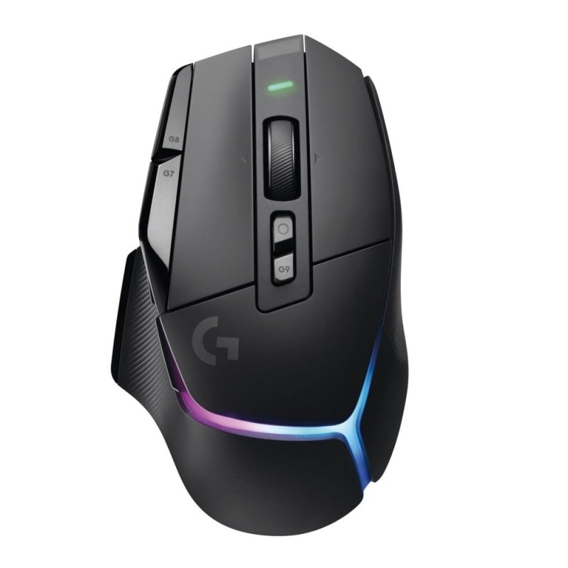 Logitech G G502 X Plus myszka Gaming Po prawej stronie RF Wireless Optyczny 25600 DPI