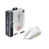 MSI CLUTCH GM11 WHITE myszka Oburęczny USB Typu-A Optyczny 5000 DPI