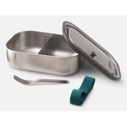 BB-Lunch box stalowy L, oliwkowy