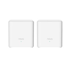 Tenda EX3 (2-pack) Dual-band (2.4 GHz/5 GHz) Wi-Fi 6 (802.11ax) Biały 1 Wewnętrzne