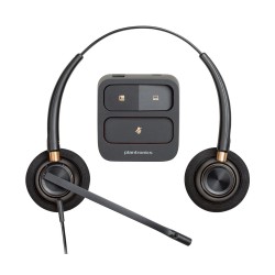 Słuchawki Poly EncorePro HW520 Binaural Wired Headset, USB-A, Black