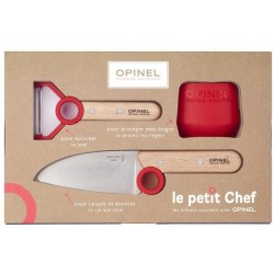 Zestaw kuchenny Opinel Le Petit Chef Red