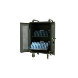 Avtek International Avtek Charging Cart 20 Przenośna szafa do zarządzania urządzeniami Czarny