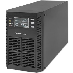 Qoltec Zasilacz awaryjny UPS 1kVA 1000W Power Factor 1.0 LCD EPO USB On-line