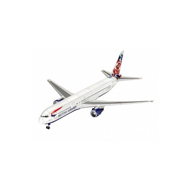 Model samolotu stałopłatowego Revell Boeing 767-300ER British Airways Chelsea Rose Zestaw montażowy 1:144