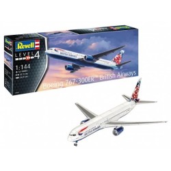 Model samolotu stałopłatowego Revell Boeing 767-300ER British Airways Chelsea Rose Zestaw montażowy 1:144