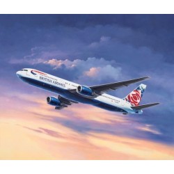 Model samolotu stałopłatowego Revell Boeing 767-300ER British Airways Chelsea Rose Zestaw montażowy 1:144